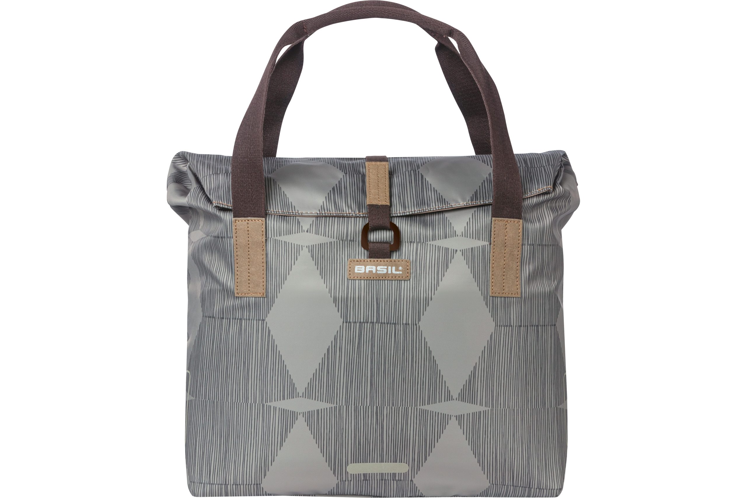 Basil shoppertas Elegance chateau taupe 20-26L