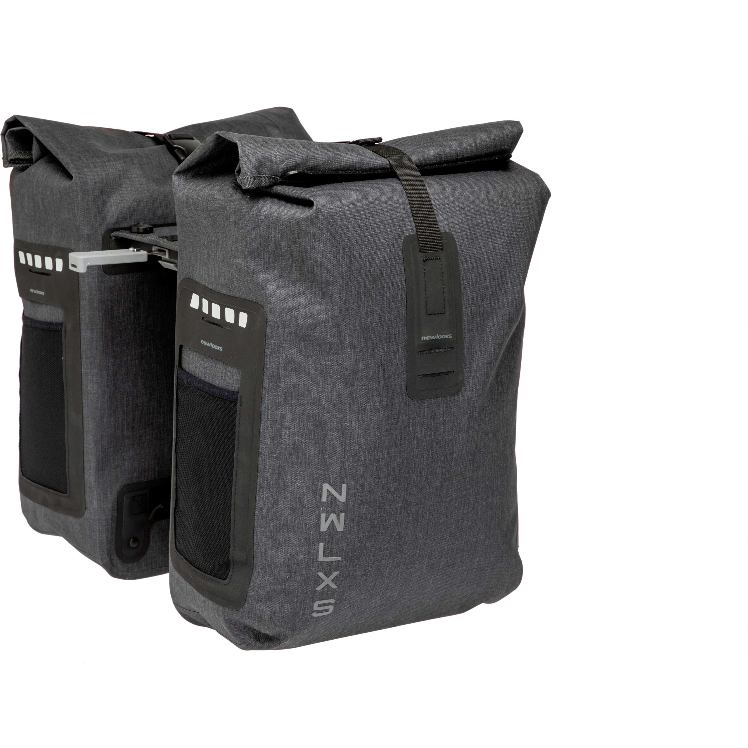 New Looxs fietstas dubbel Varo waterdicht grey MIK 40L