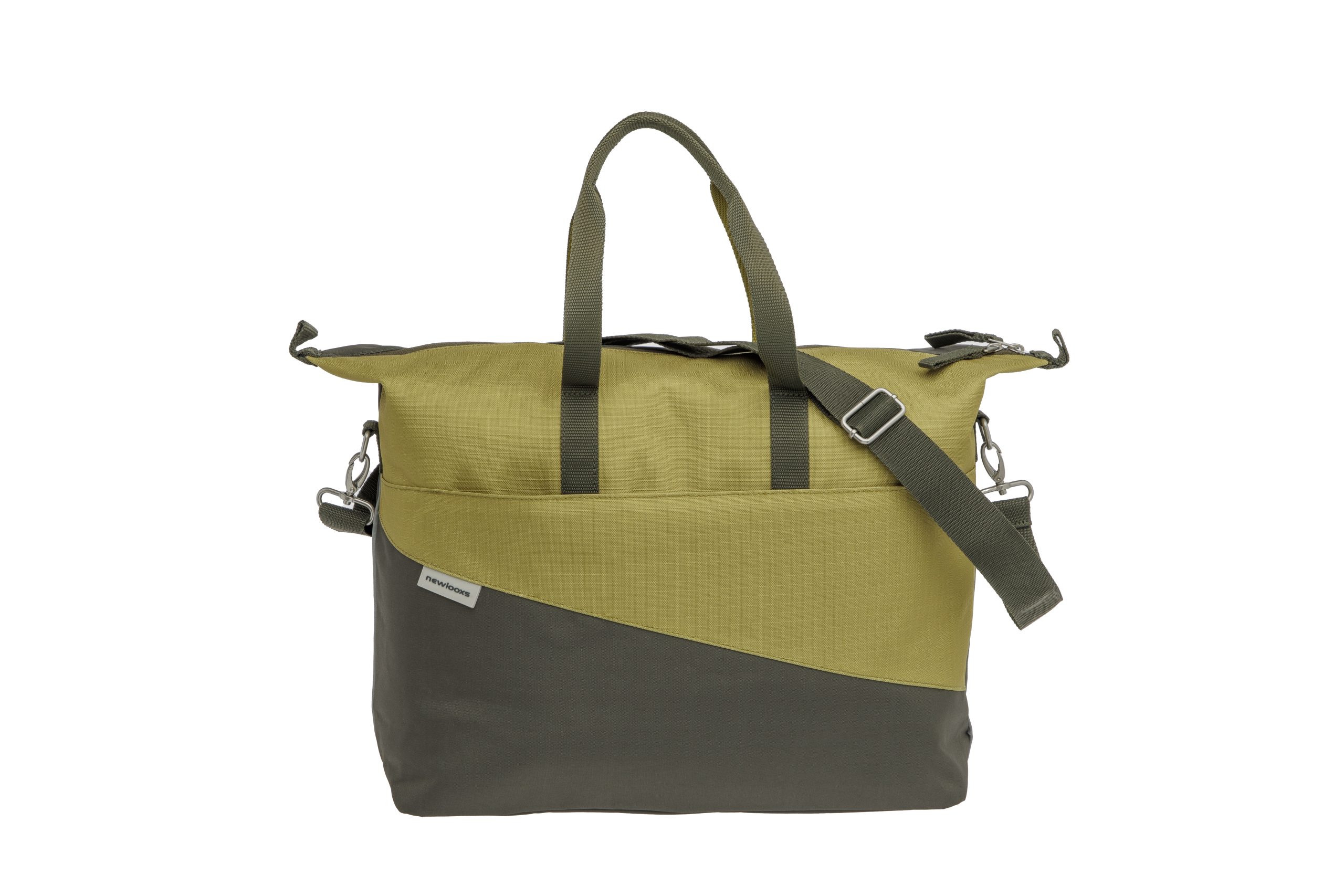 New Looxs schoudertas Tendo Oslo olive/yellow 21L