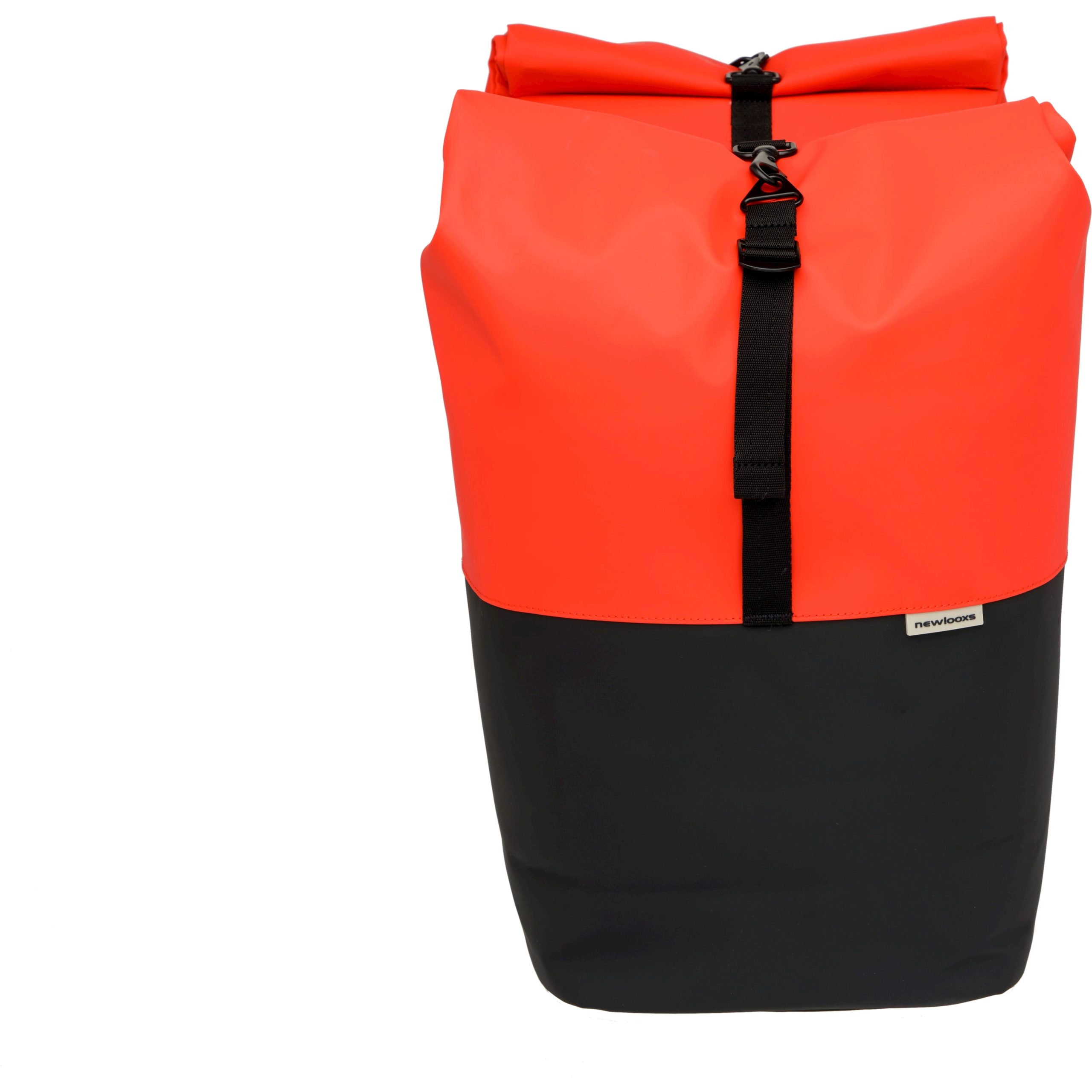 New Looxs fietstas dubbel Nyborg rood/zwart MIK 34L