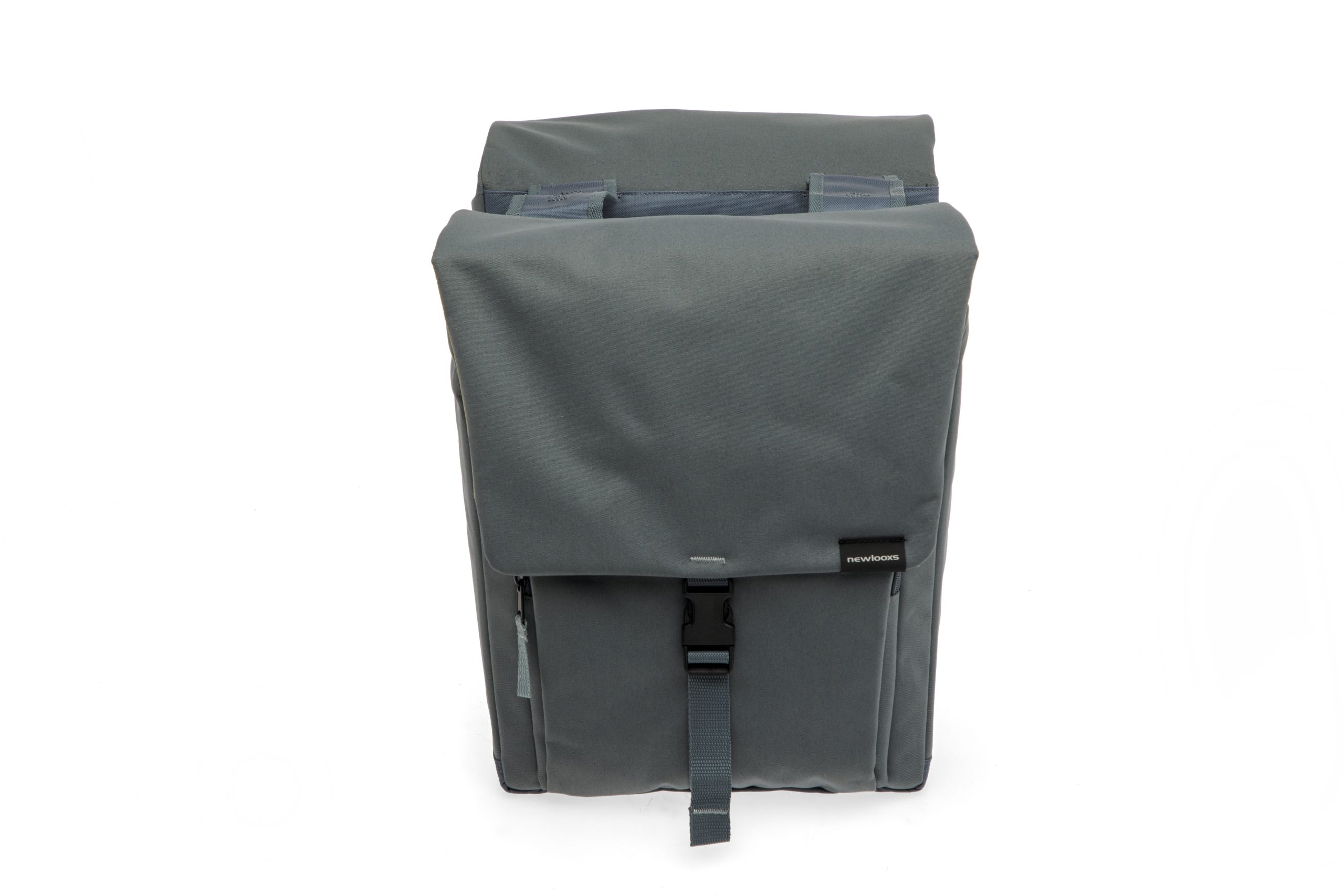 New Looxs fietstas dubbel Tulum grey green  32L
