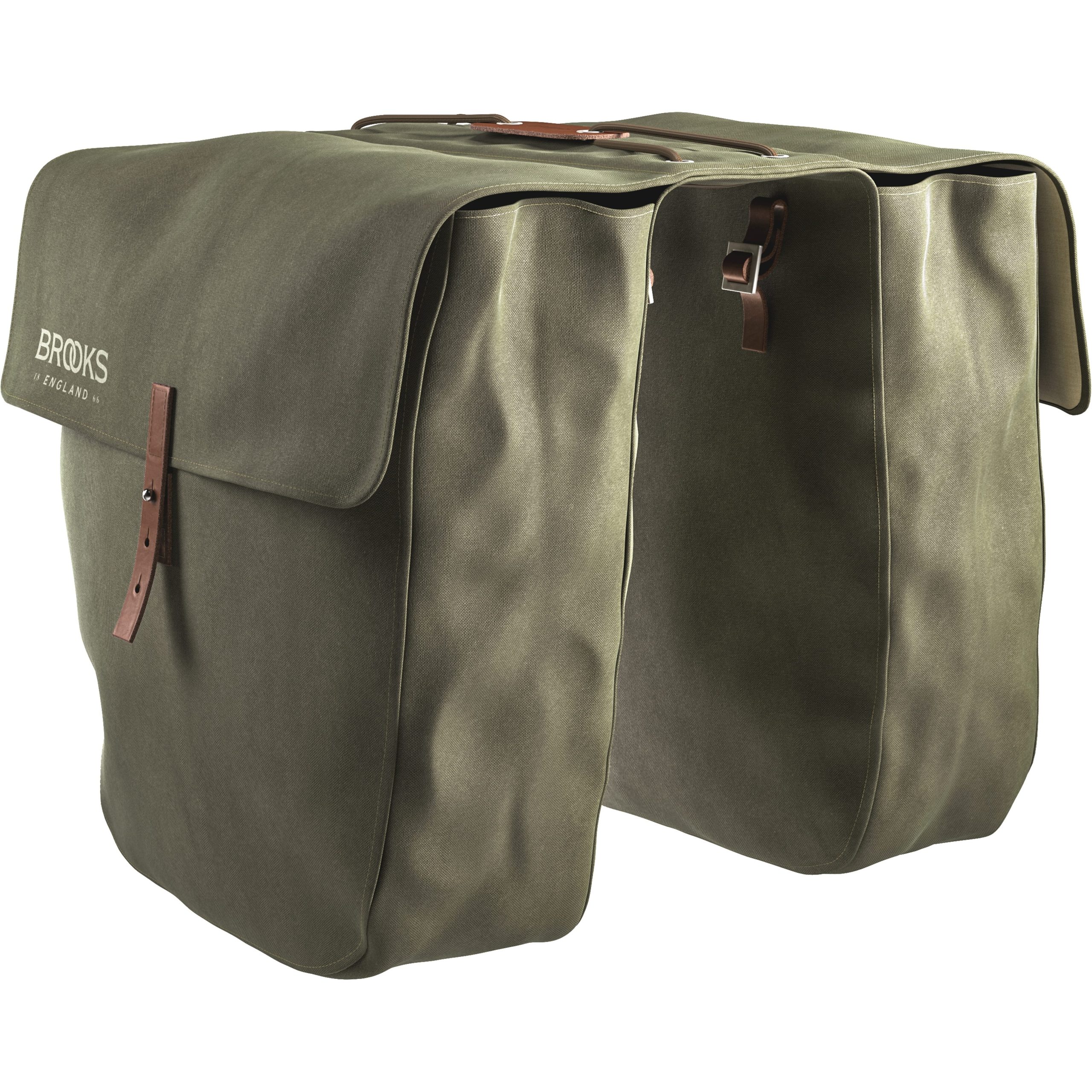 Brooks fietstas dubbel Brick Lane Panniers Sage Green 30L