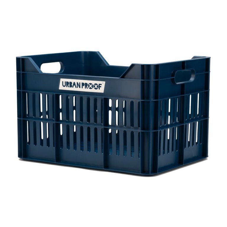 Urban Proof fietskrat 30L dark blue Recycled 40x30x25cm