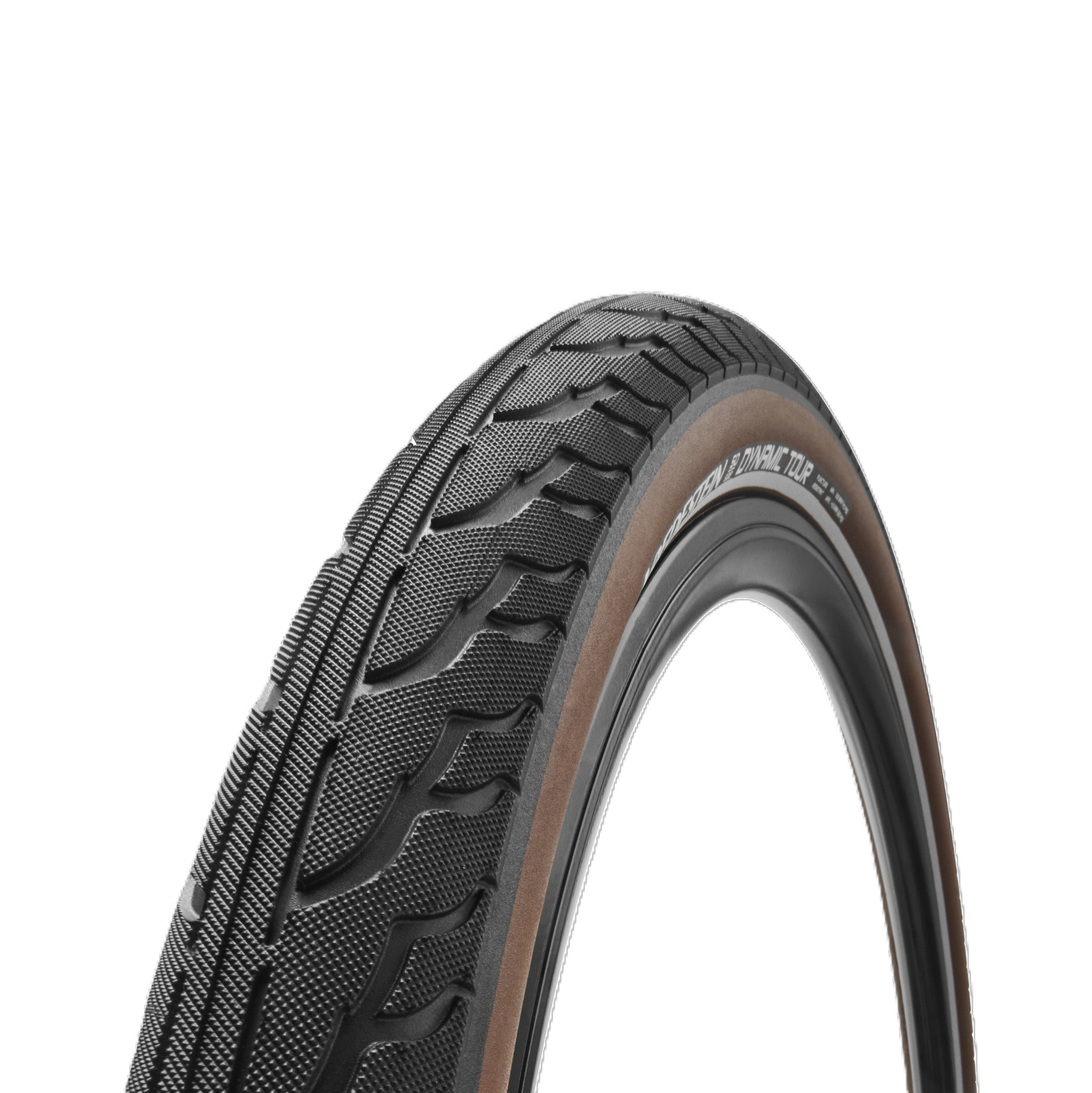 Vredestein btb Dynamic Tour 50-622 zwart/bruin refl