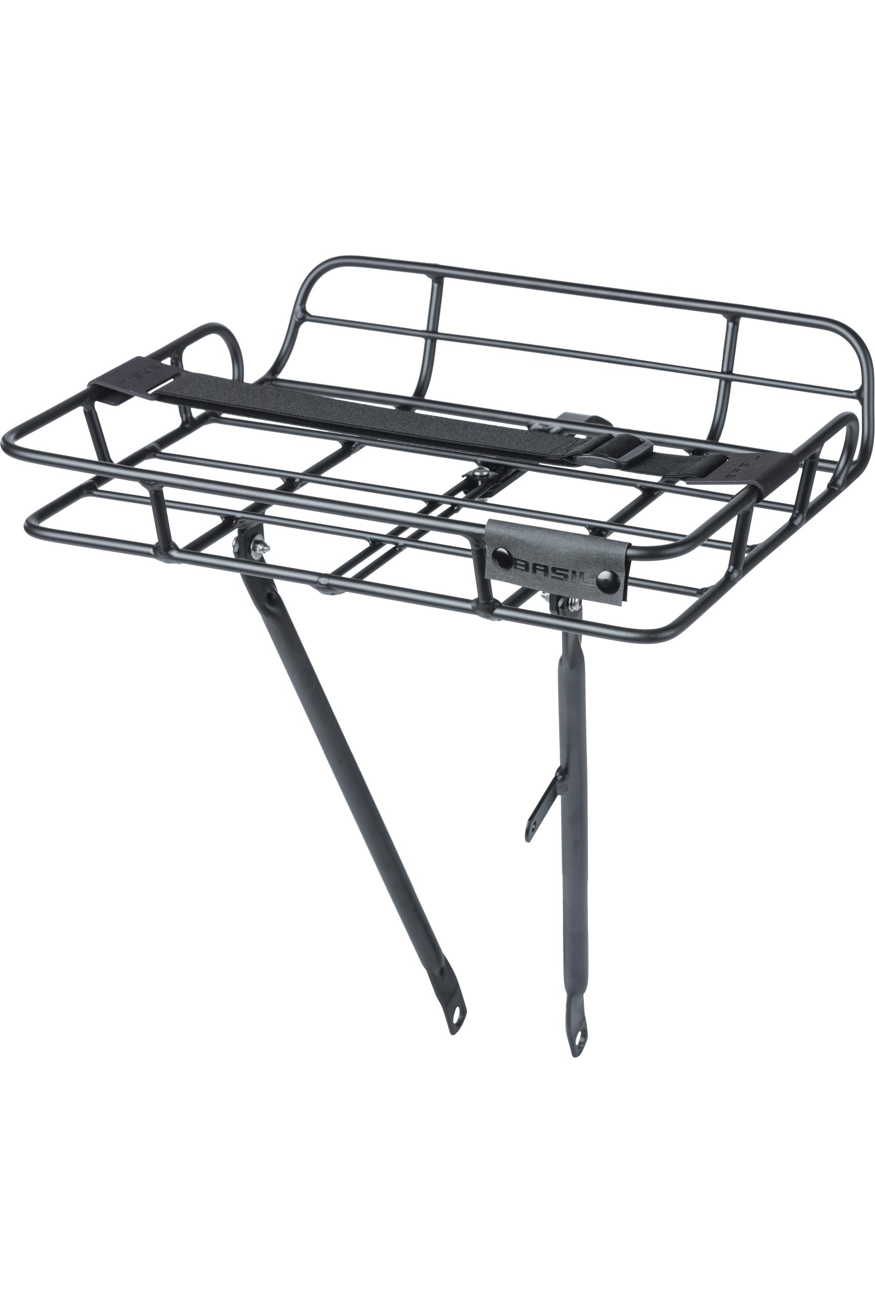 Basil voordrager Portland met rand mat zwart