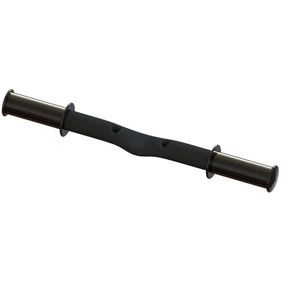 Steco voetsteun op framebuis mat zwart