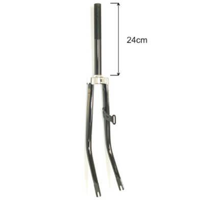 Voorvork 26 x 1 3/8 zwart