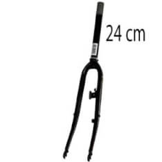 Voorvork 28 1 1/8 trommelrem en dynamohaak zwart