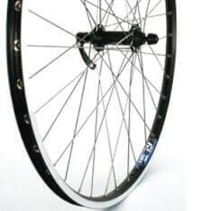 Roland voorwiel 28 Ryde ZAC19 Shimano QC400 zwart RVS spk