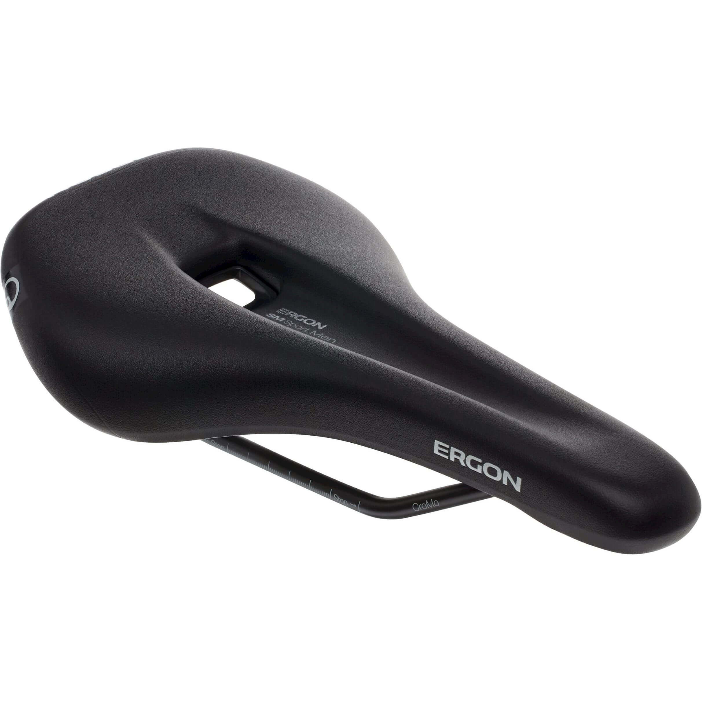 Ergon zadel SM Sport heren S/M zwart