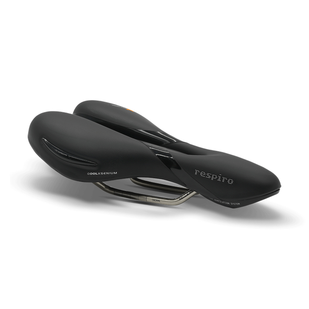Selle Royal zadel Respiro Athletic Stracciatella zwart