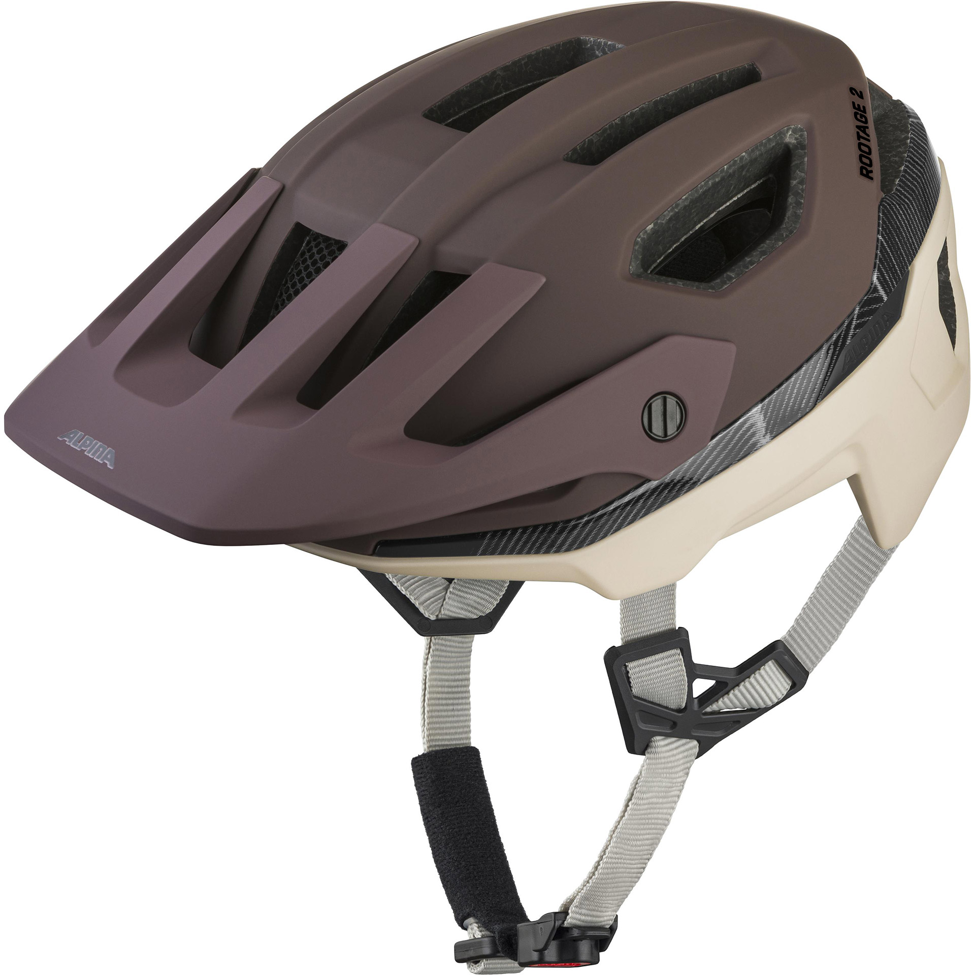 Alpina Sports MTB helm Rootage 2 MIPS 52-56 bruin/crème