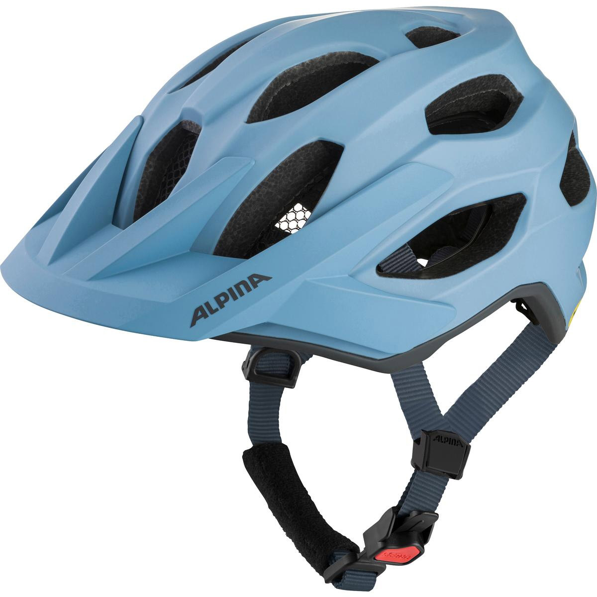 Alpina Sports MTB helm Apax MIPS 52-57 mat lichtblauw
