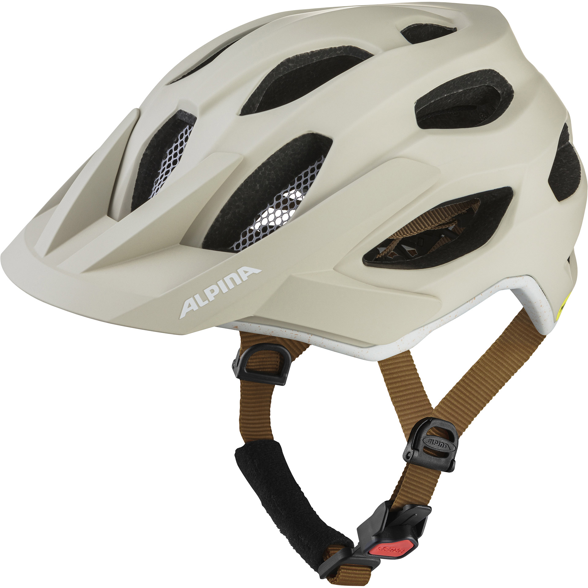 Alpina Sports MTB helm Apax MIPS 57-62 mat crème