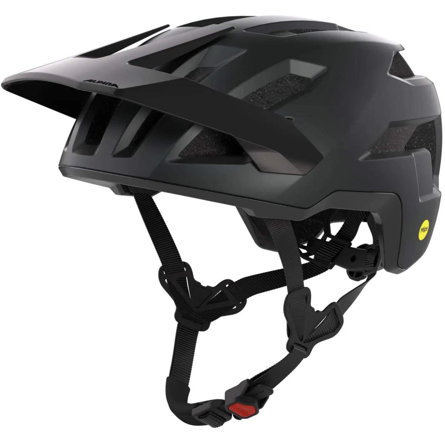 Alpina Sports MTB helm Taunus MIPS 52-56 mat zwart