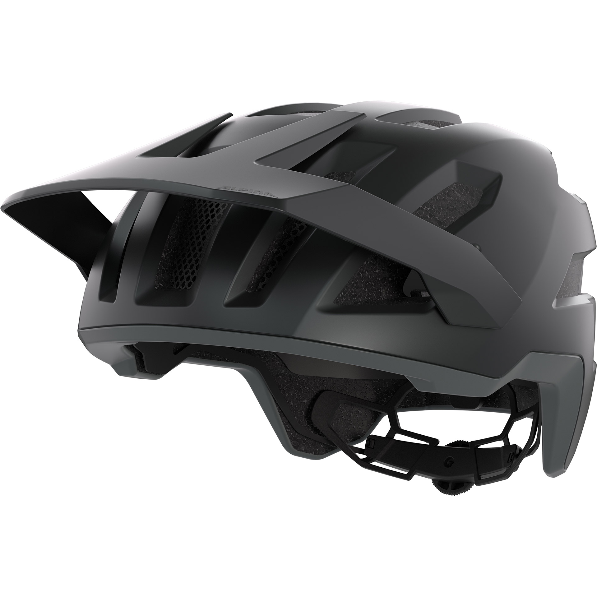 Alpina Sports MTB helm Taunus 52-56 mat zwart/grijs