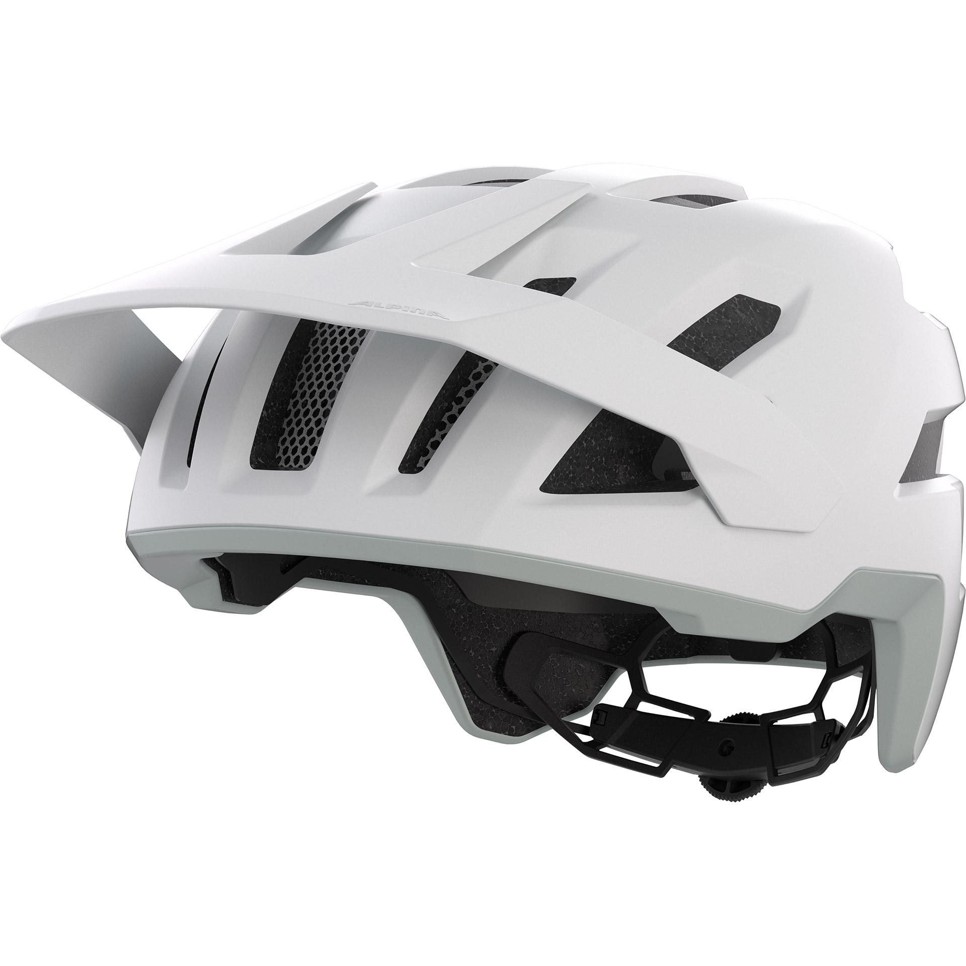 Alpina Sports MTB helm Taunus 52-56 mat wit