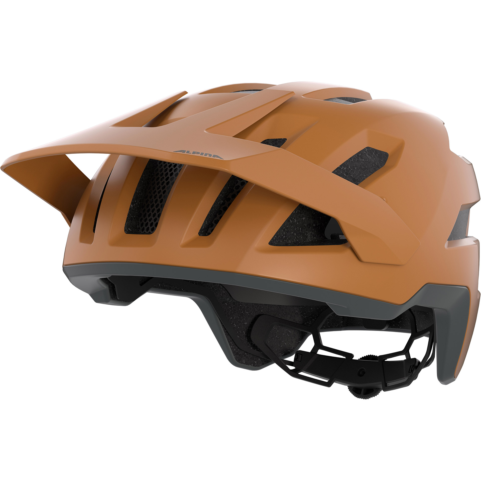Alpina Sports MTB helm Taunus 52-56 mat bruin