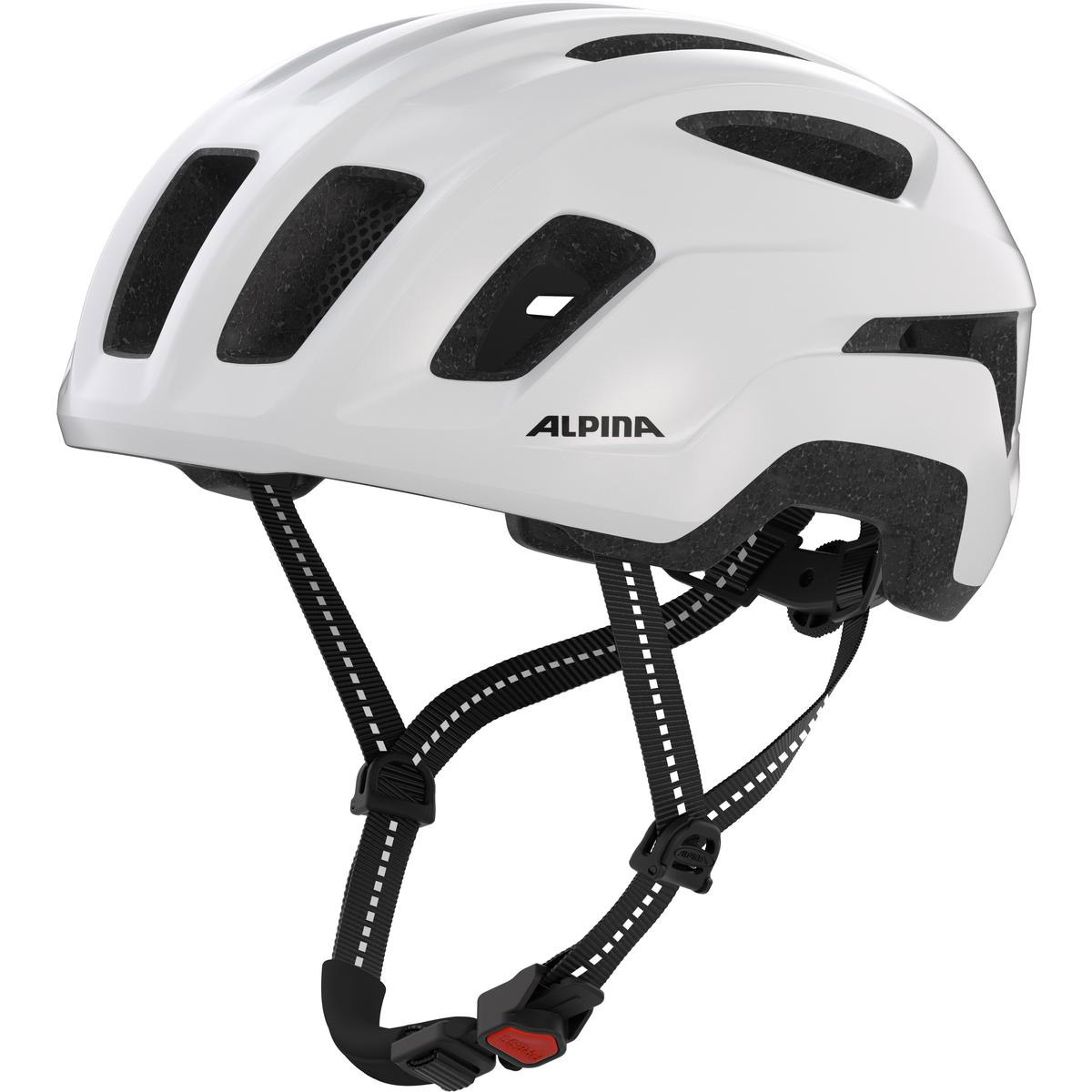 Alpina Sports urban helm Paranus 59-61 glans wit