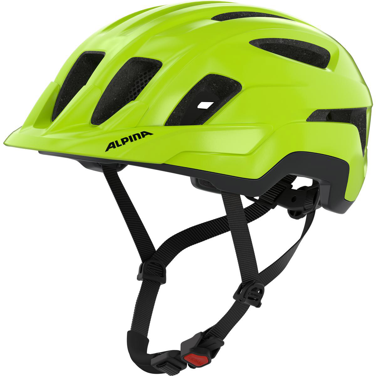 Alpina Sports tour helm Paranus 55-59 glans fluo geel