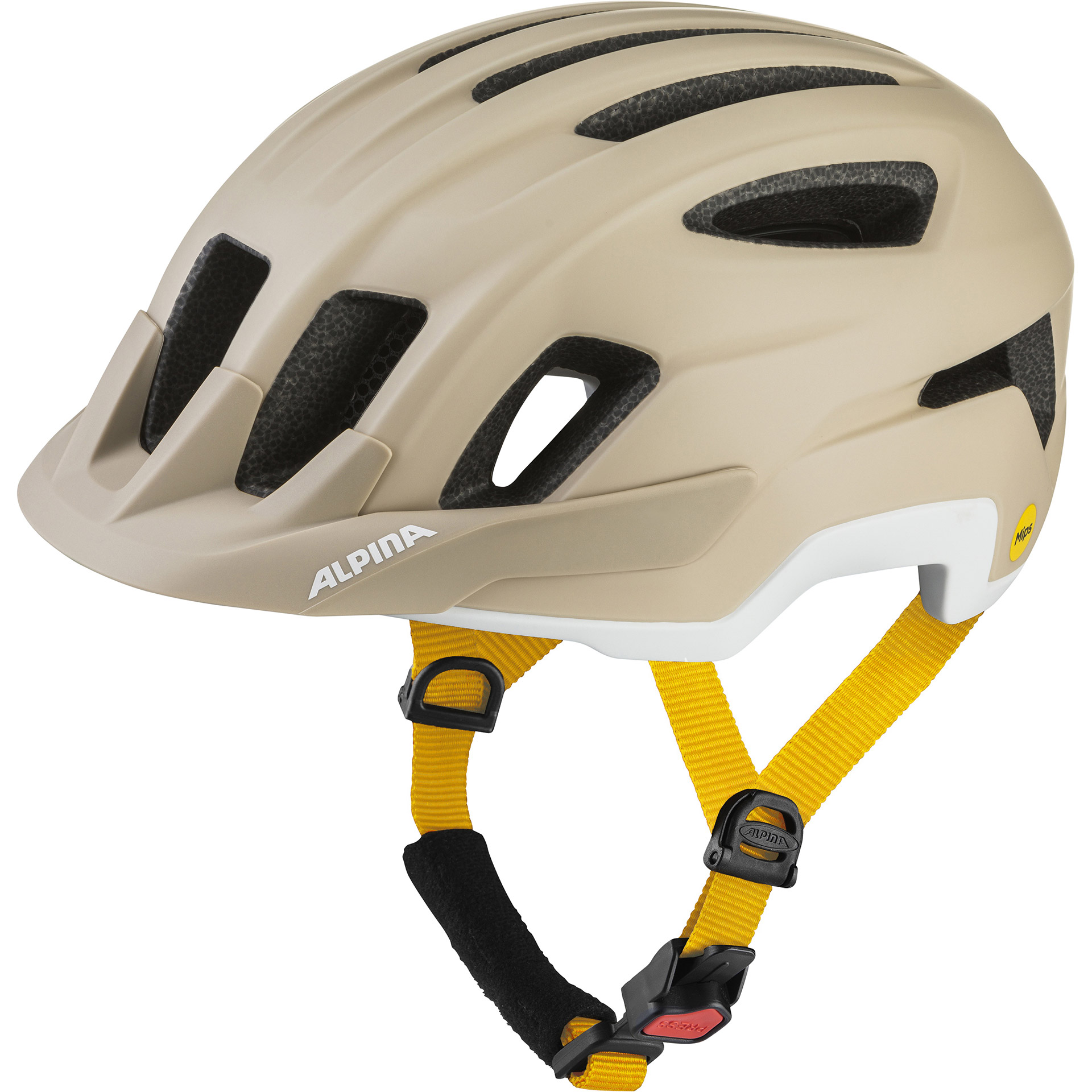 Alpina Sports tour helm Paranus MIPS 52-56 mat beige