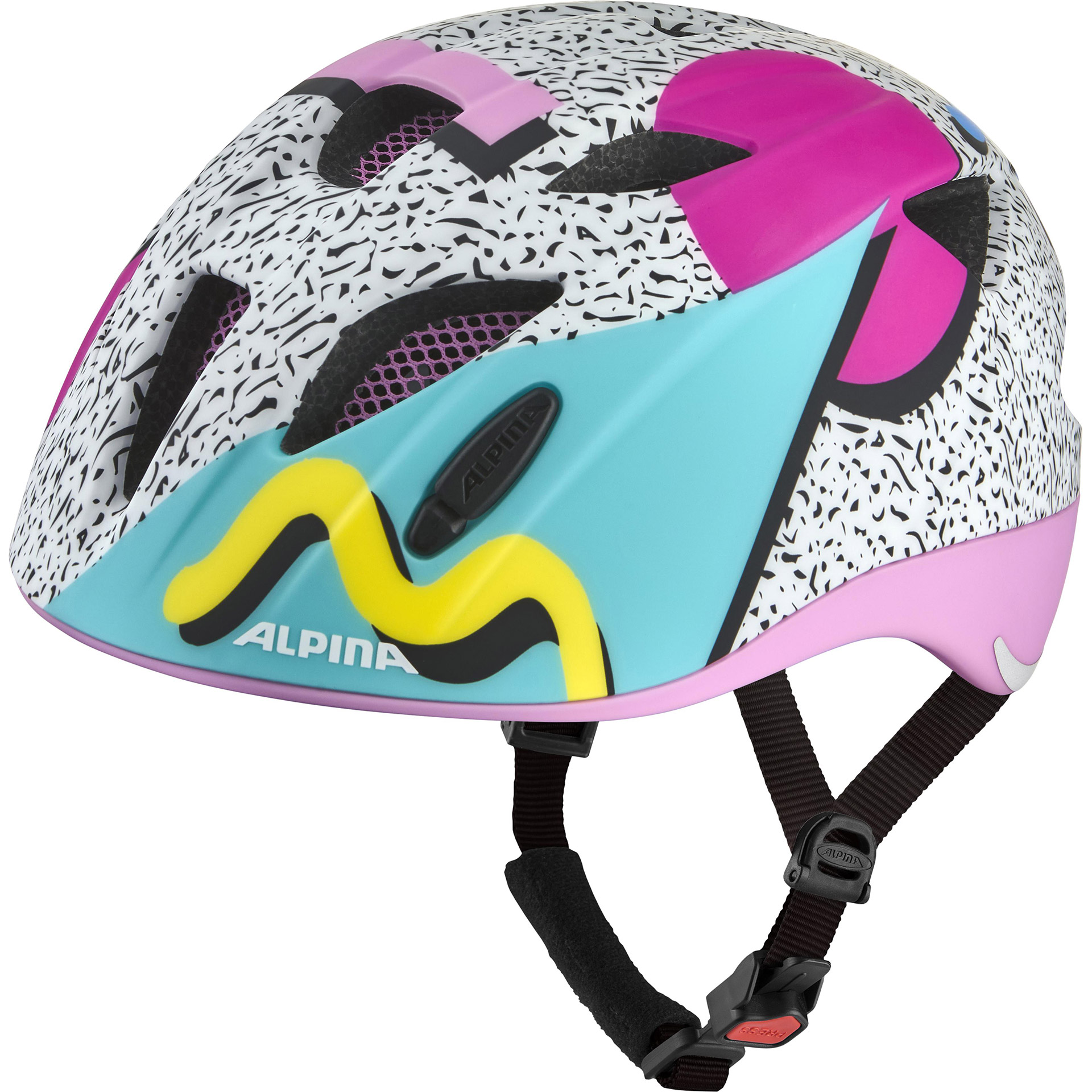 Alpina Sports kinderhelm Ximo Flash Retro 49-54 mat