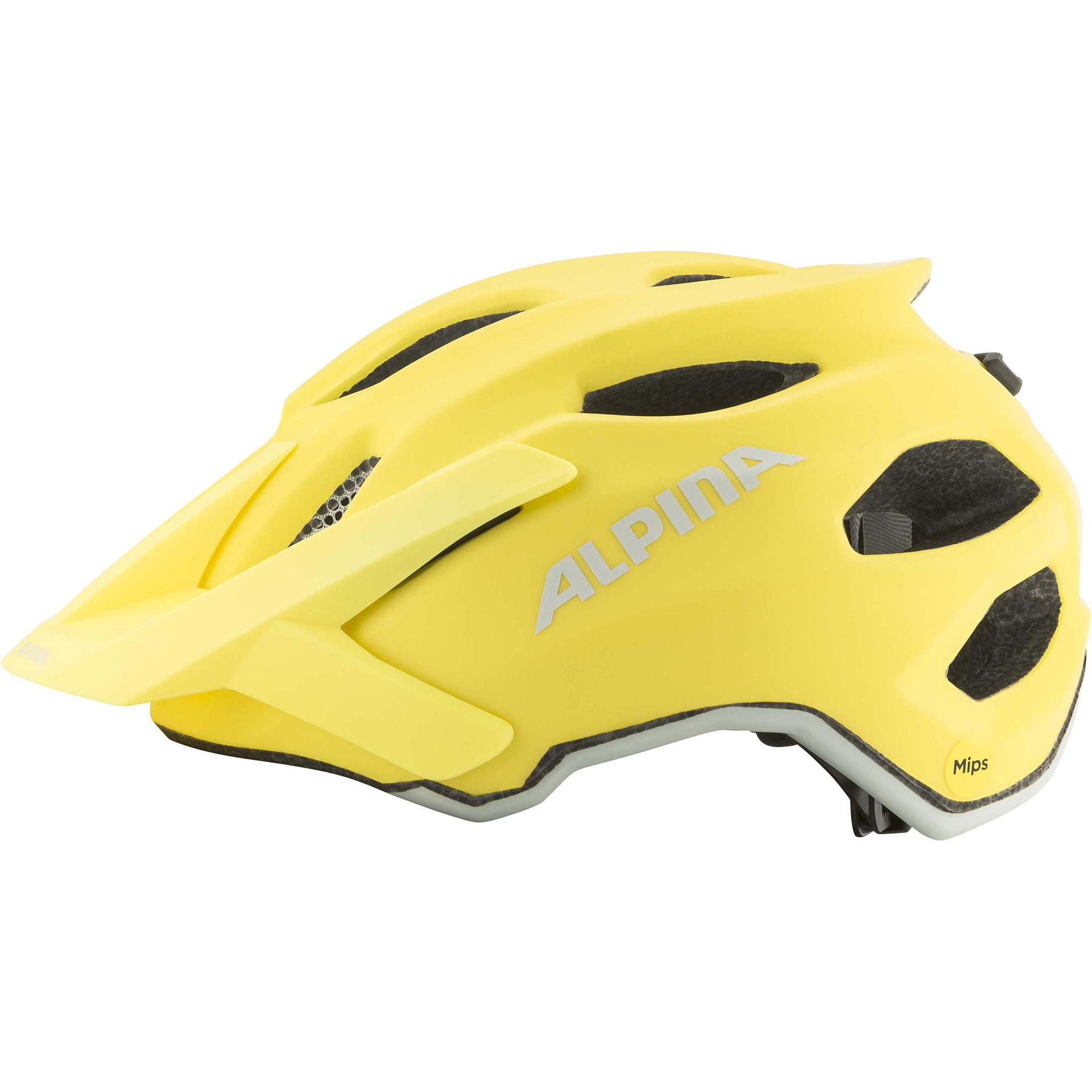 Alpina Sports kinderhelm Apax Jr. MIPS 51-56 mat geel