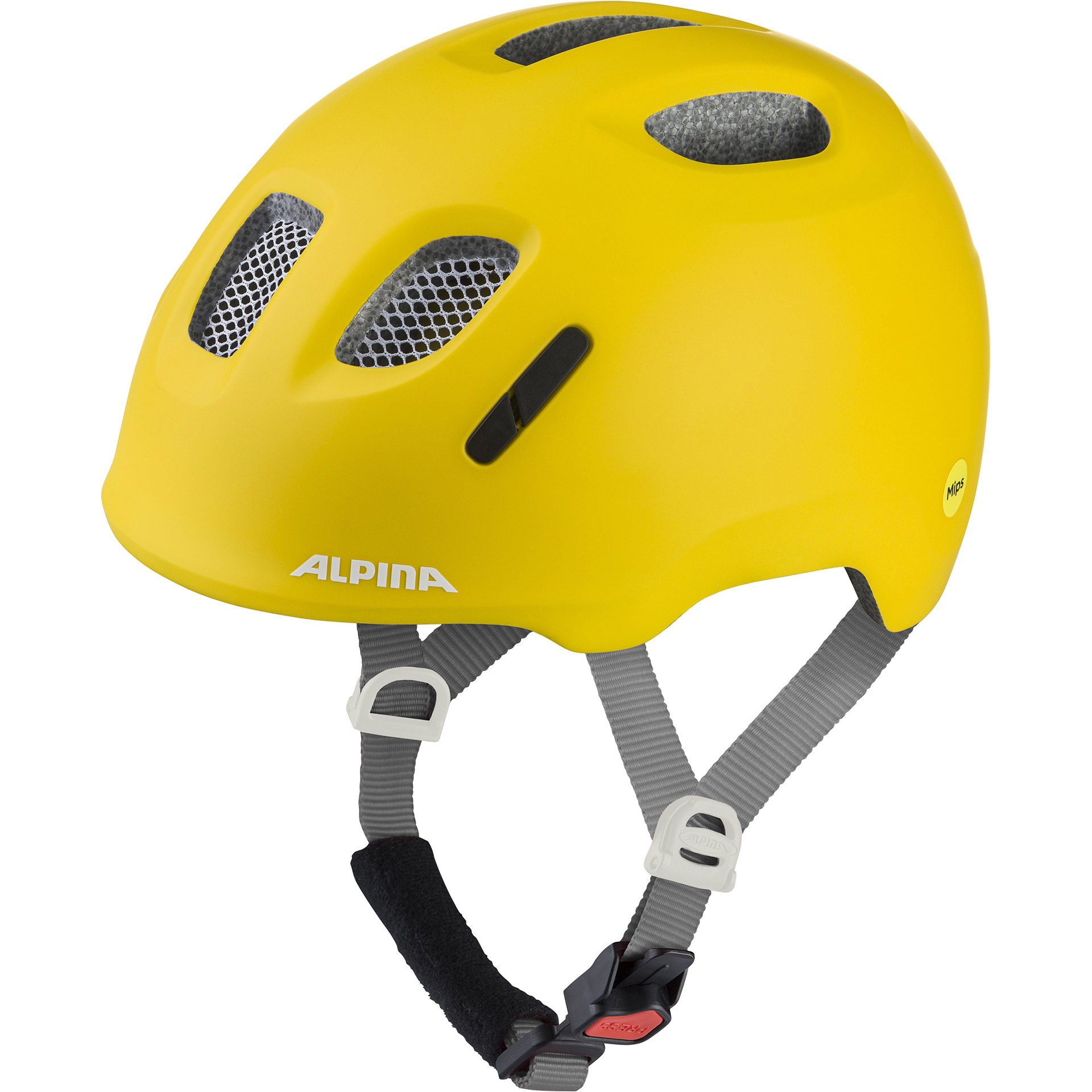 Alpina Sports kinderhelm Ximo 2 MIPS 49-54 mat geel