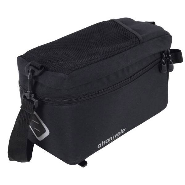 AtranVelo bagagedragertas Zap Easy AVS 11,5l zwart
