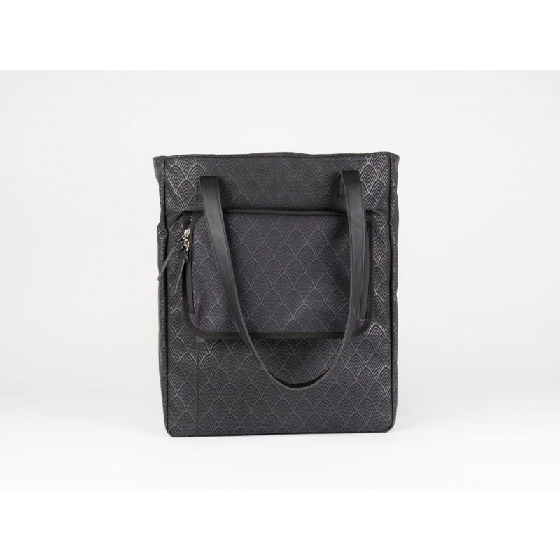 AtranVelo enkele tas Bella 13 Tote AVS bladpatroon zwart