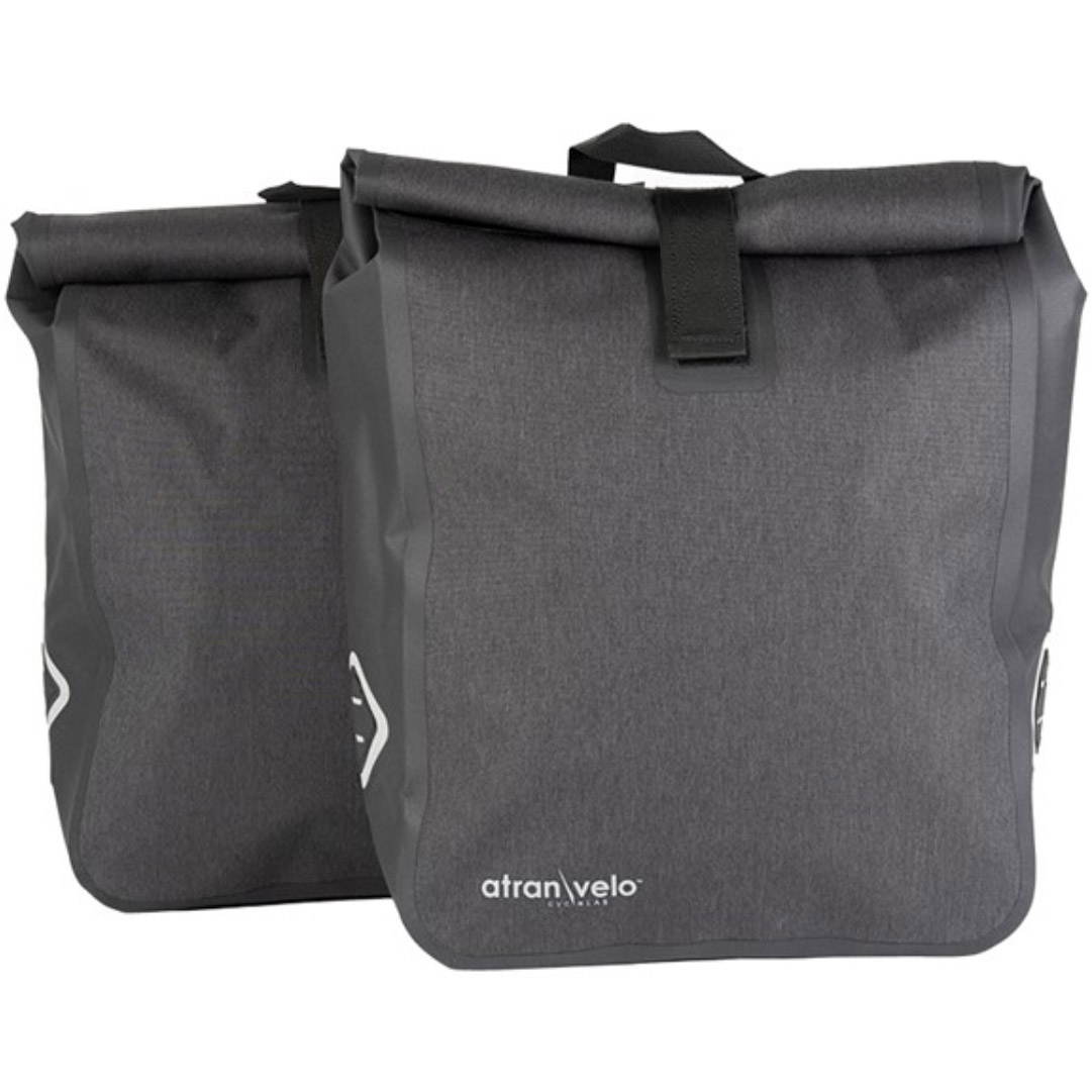 AtranVelo dubbele tas Travel zwart