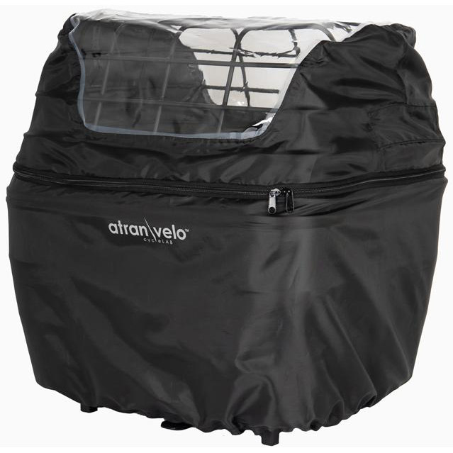 AtranVelo regenhoes Perro Large transparant/zwart