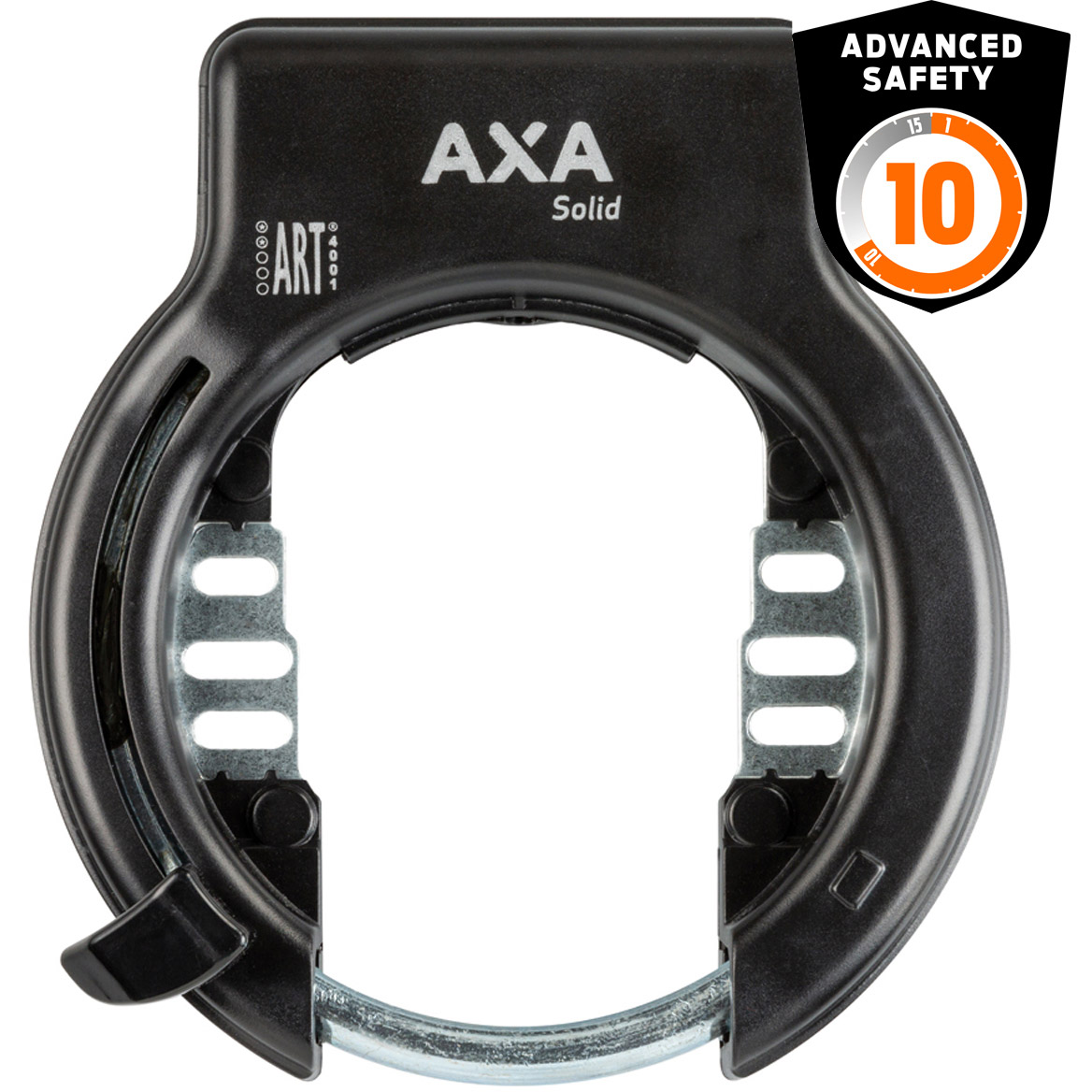 AXA ringslot Solid ART** zwart