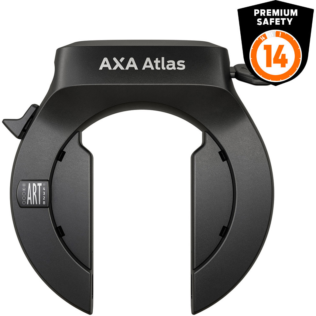 AXA ringslot Atlas ART** zwart