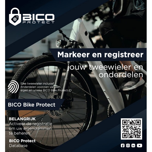 BICO Protect anti-diefstal fietsbeveiliging Bike Protect