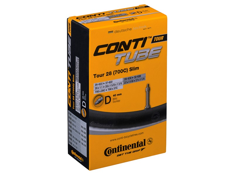 Continental binnenband Tour Slim 28" 28/37-622 HV 40mm