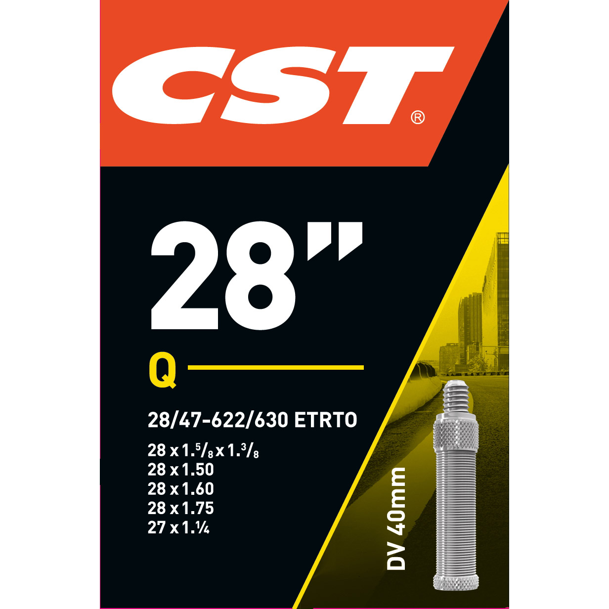 CST binnenband 28" 28/47-622 HV 40mm