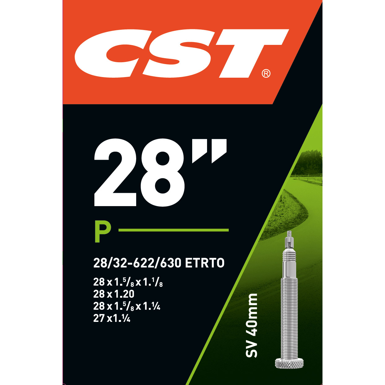CST binnenband 28" 28/32-622/630 FV 40mm