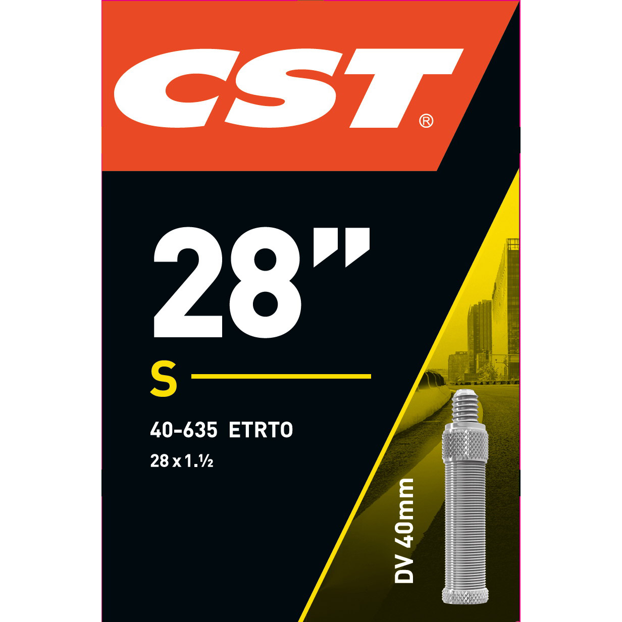CST binnenband 28" 40-635 HV 40mm