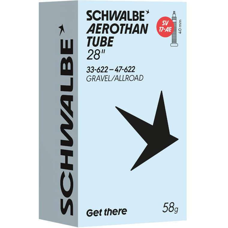 Schwalbe binnenband Aerothan SV17E 28" 37/50-622 FV 40mm
