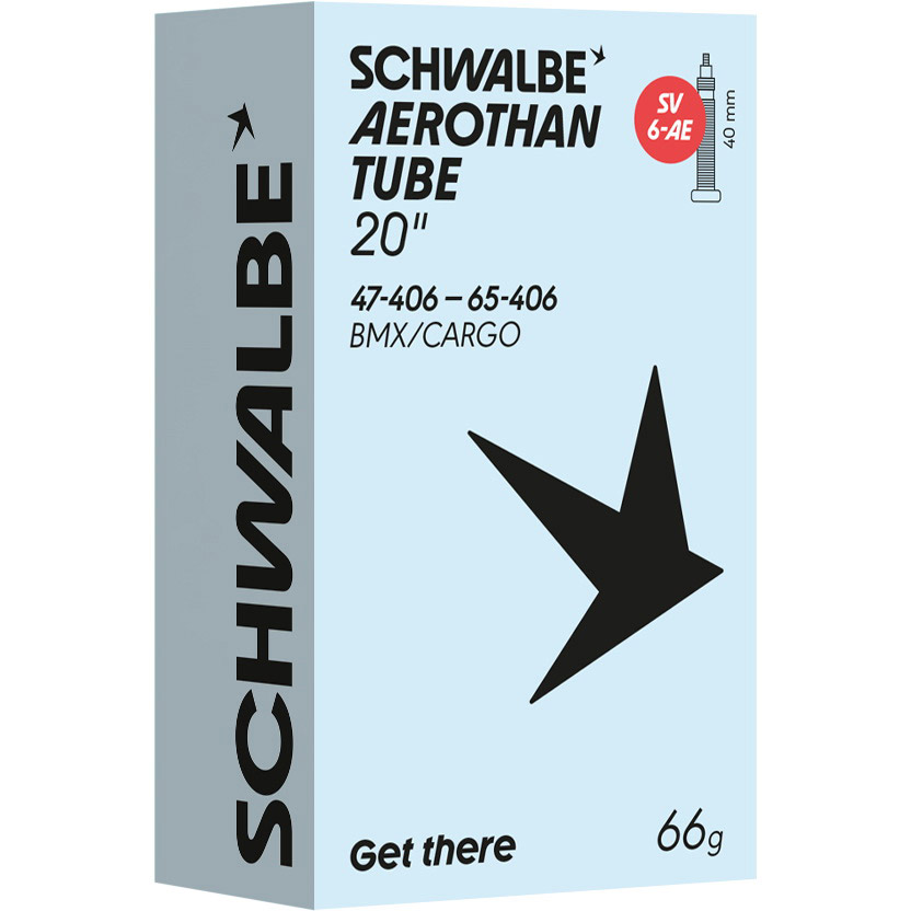 Schwalbe binnenband Aerothan SV6-AE 20" 47/65-406 FV 40mm
