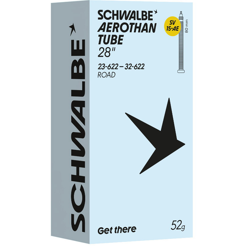 Schwalbe binnenband Aerothan SV15-AE 28" 23/32-622 FV 80mm