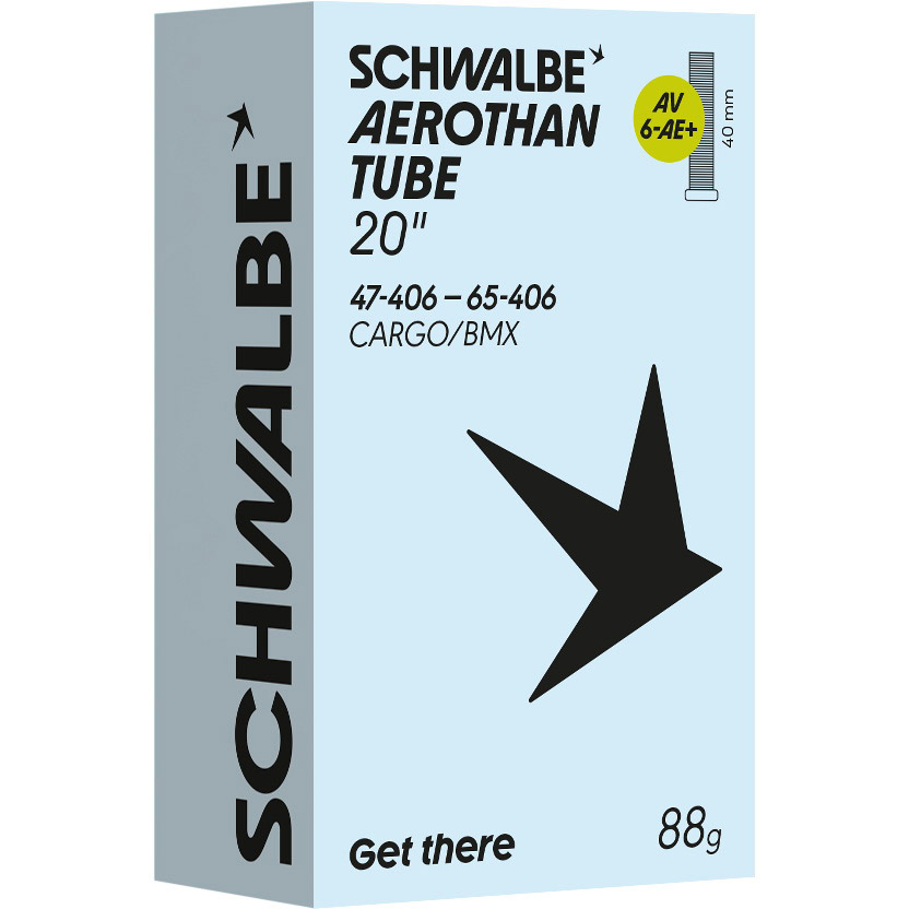 Schwalbe binnenband Aerothan AV6-AE+ 20" 47/65-406 40mm