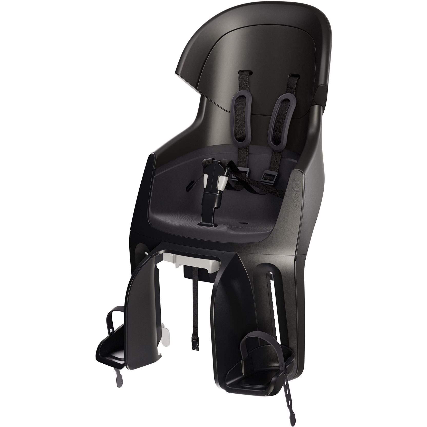 Bobike achterzitje Exclusive Evolve maxi drager zwart