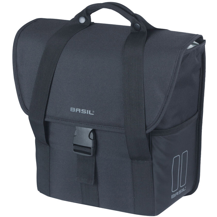 Basil enkele tas Go 16l zwart