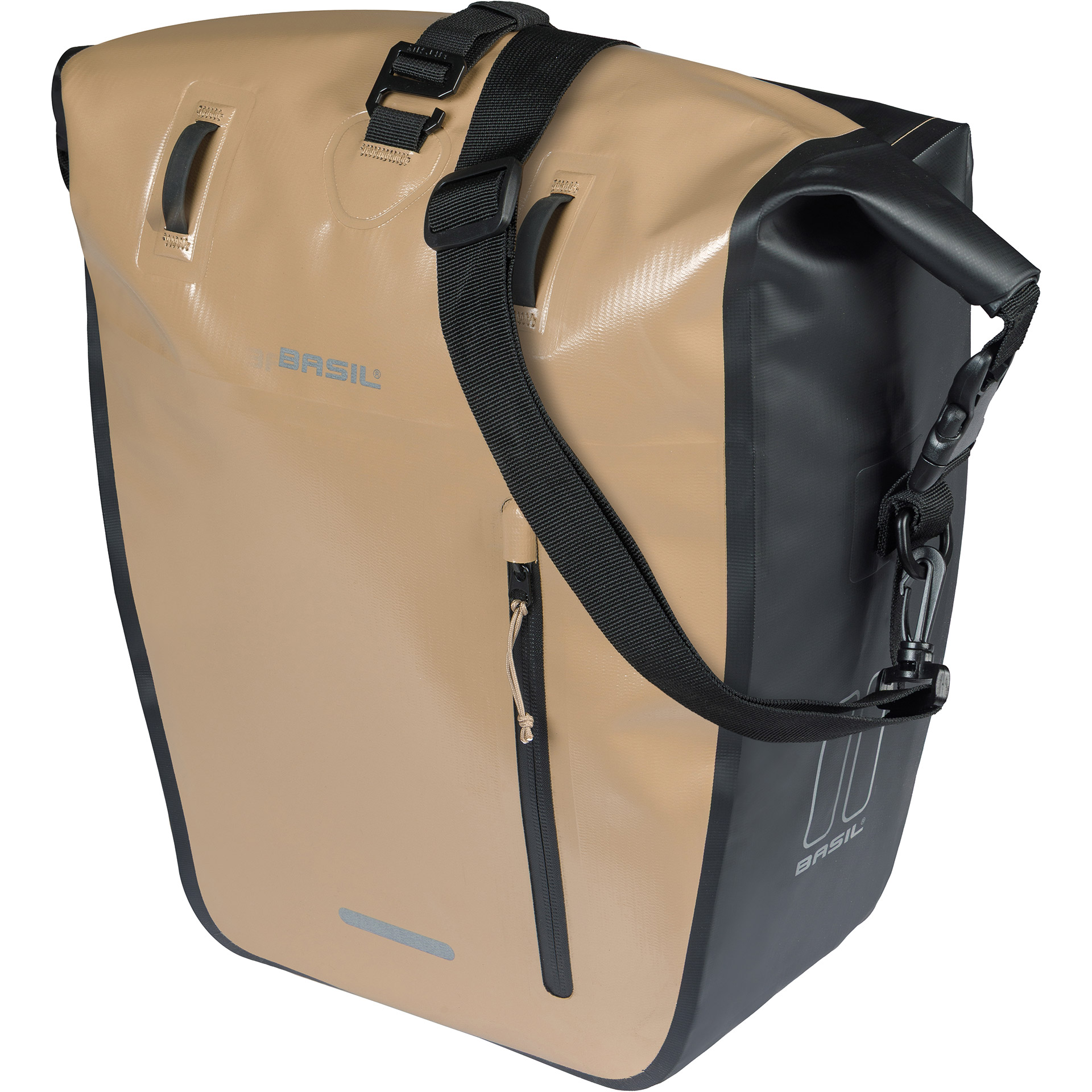 Basil enkele tas Rivo Tarp. MIK Hooks 25-31l zand/zw