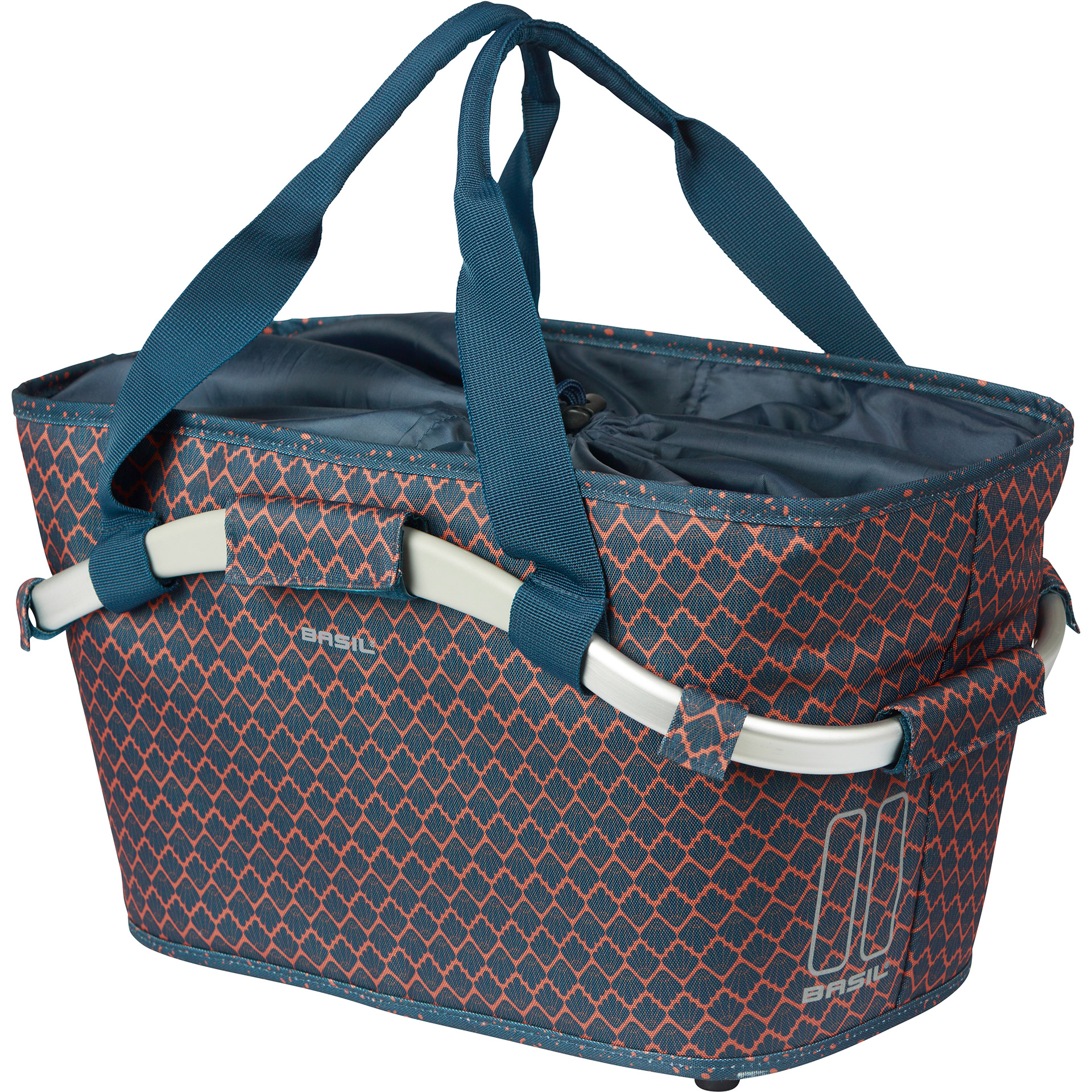 Basil mand Flair Carry All MIK 22l marineblauw