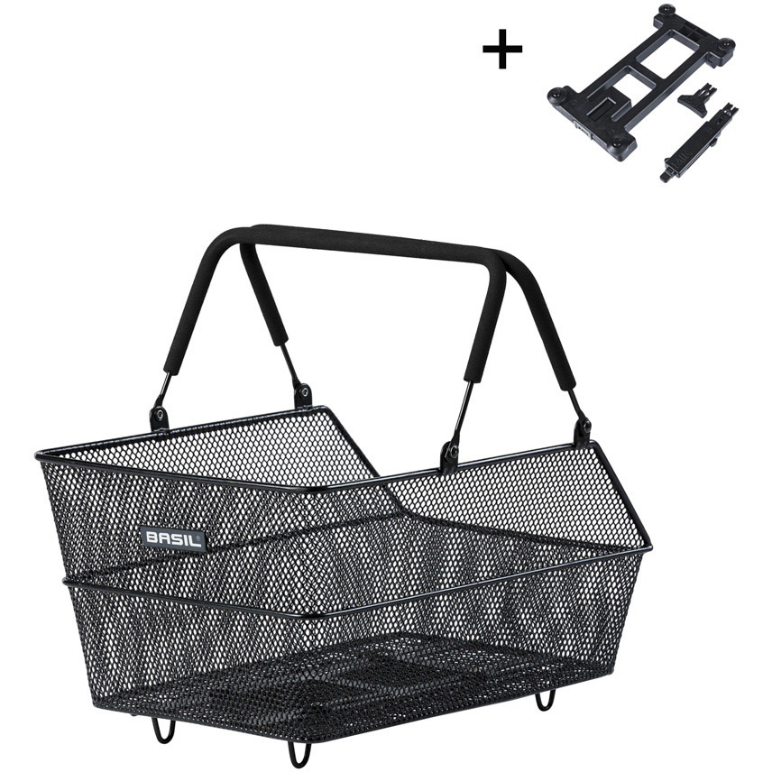 Basil mand Cento S MIK zwart