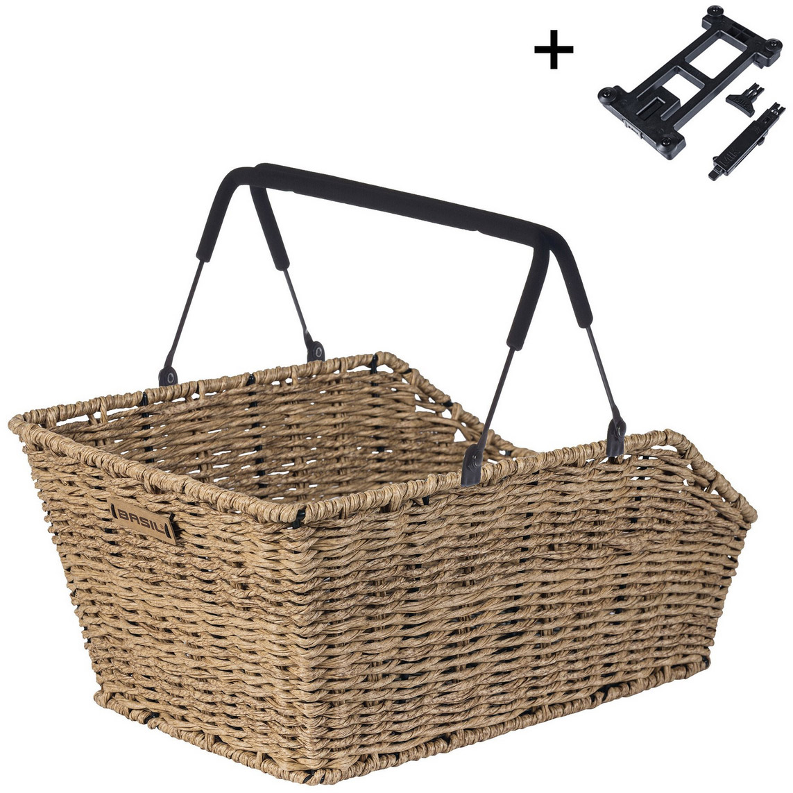 Basil mand Cento MIK rotan lichtbruin