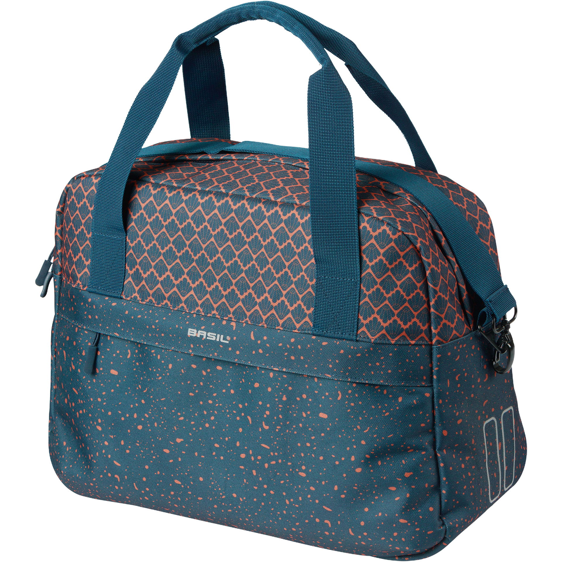 Basil schoudertas Flair 18l marineblauw